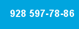 928 597-78-86
